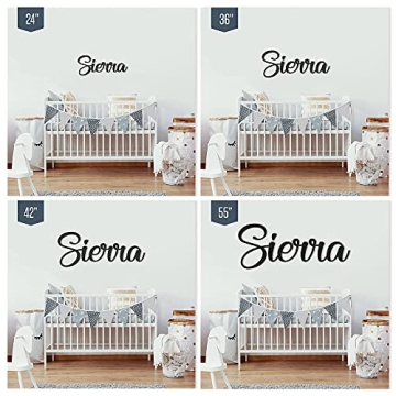 Personalized Custom Wooden Name Sign for Nursery Decor
