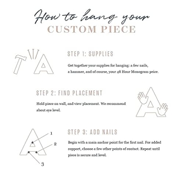 Personalized Custom Wooden Name Sign for Nursery Decor