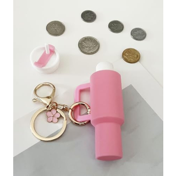 Stylish Mini Tumbler Keychain for Women and Girls