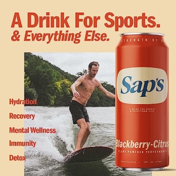 Sap’s Hydration Drink with Electrolytes - 12 Cans