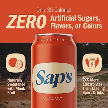 Sap’s Hydration Drink with Electrolytes - 12 Cans