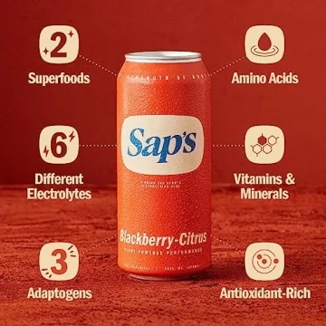 Sap’s Hydration Drink with Electrolytes - 12 Cans