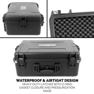 Casematix Mixer Carry Case - Yamaha MG12XU Compatible