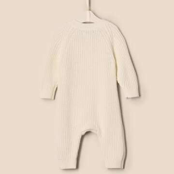 Stylish Unisex Baby Knit Playsuit by Sofia Grainge