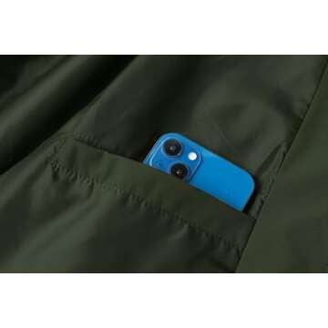 XiaoYouYu Men's Stylish Lightweight Bomber Jacket - Green