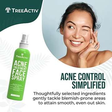 Effective Acne Treatment Face Spray with Witch Hazel & Salicylic Acid