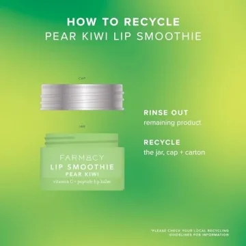 Farmacy Lip Smoothie Peptide Lip Balm for Hydrated Lips