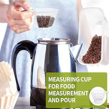 Skroam 4PCS Cereal Containers Storage [4L/135.2 oz], Airtight Food Storage Containers with Pour Spout for Kitchen & Pantry Organization Storage, Plastic Cereal Dispensers, Measuring Cup & 20 Labels