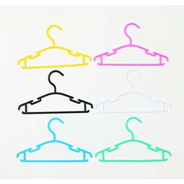 120 Pack Durable Baby Clothes Hangers for Kids Closet