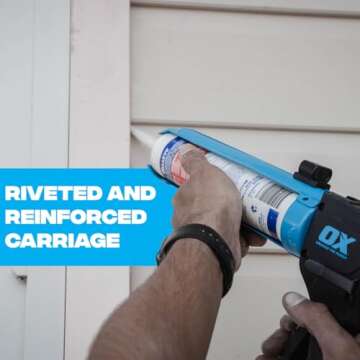 OX Tools Rodless Caulk Gun - Efficient & Compact Design