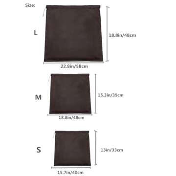 FUTISKY Dust Bags - Stylish Storage for Handbags & Shoes