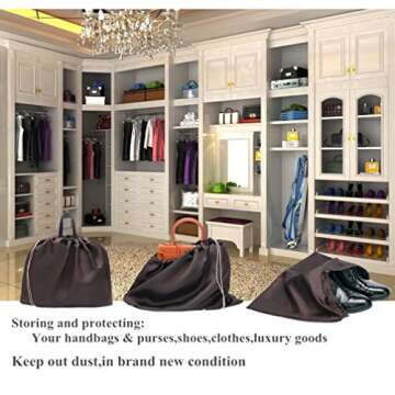 FUTISKY Dust Bags - Stylish Storage for Handbags & Shoes