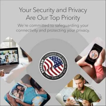 NETGEAR Nighthawk 8-Stream WiFi 6 Router (RAX70) - Security Features, AX6600 Tri-band Wireless Speed (up to 6.6 Gbps) - Coverage up to 2,500 sq. ft., 40 Devices