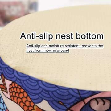 Cozy Ramen Noodle Dog & Cat Bed for Deep Sleep