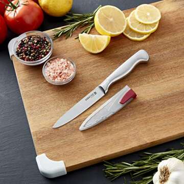 Sabatier Self-Sharpening Chef Knife 8-Inch Kitchen Essential