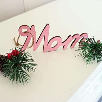 Personalized Wooden Christmas Stocking Name Tags