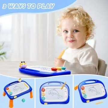 vusum Toddler Toys,Toys for 1 2 Year Old Boys Girls,Magnetic Drawing Doodle Board Kids Toys Etch A Pad Sketch,Educational Learning Toy for Age 1 2 3 4 Boys Birthday
