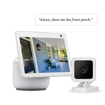 Echo Show 10 with Wyze Cam V3 for Home Security and Entertainment