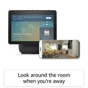 Echo Show 10 with Wyze Cam V3 for Home Security and Entertainment