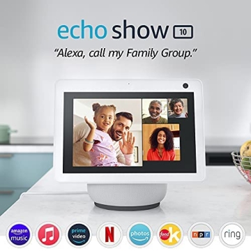 Echo Show 10 with Wyze Cam V3 for Home Security and Entertainment
