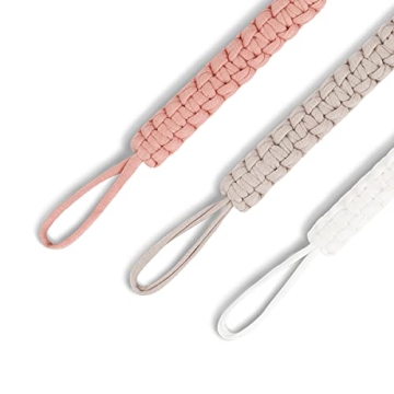 Kapihouse Pacifier Clip Set - Cute, Safe Baby Accessory