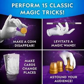 Blue Marble NATIONAL GEOGRAPHIC Magic Advent Calendar 2024 - Kids Advent Calendar with 24 Magic Tricks & Science Experiments, Christmas Countdown Calendar, Christmas Toys, Advent Calendar Magic