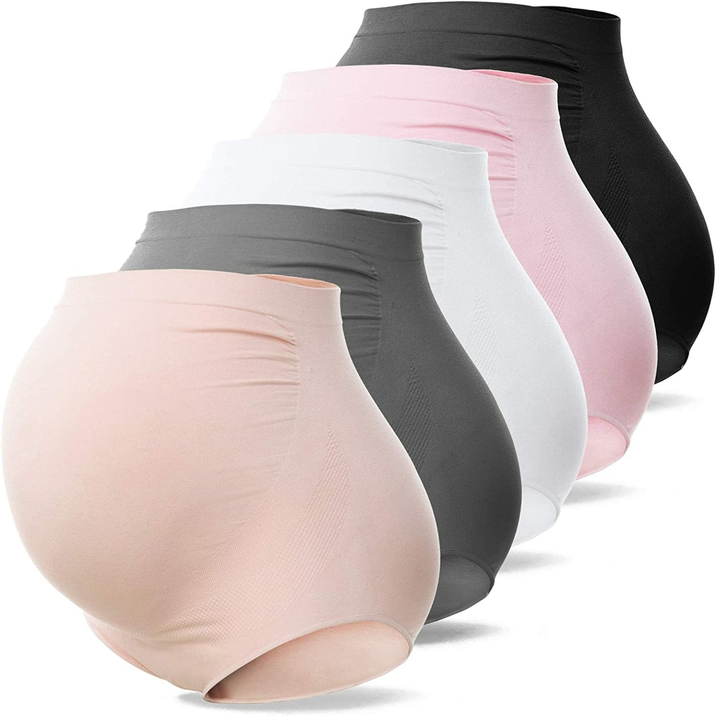 SUNNYBUY Maternity High Waist Underwear - Over Bump Comfort