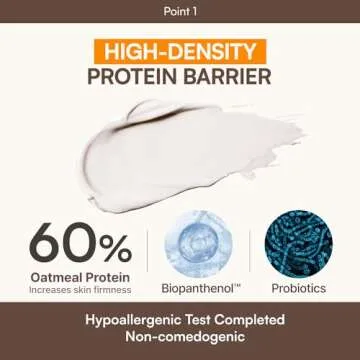 FLASKIN Oatmeal Barrier Protein Cream for All Skin Types