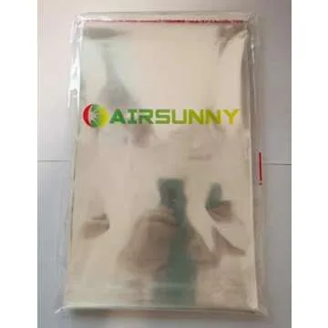 AIRSUNNY 200 Pcs 6x9 Clear Resealable Cello/Cellophane Bags Good for Bakery, Candle, Soap, Cookie Poly Bags