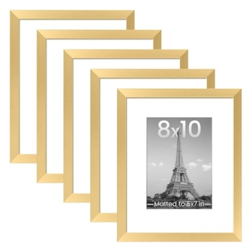 Upsimples 18x24 Picture Frame Set of 5 - Versatile Frame for Photos and Art