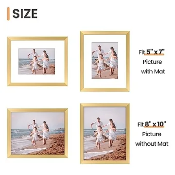 Upsimples 18x24 Picture Frame Set of 5 for Savvy Displaying