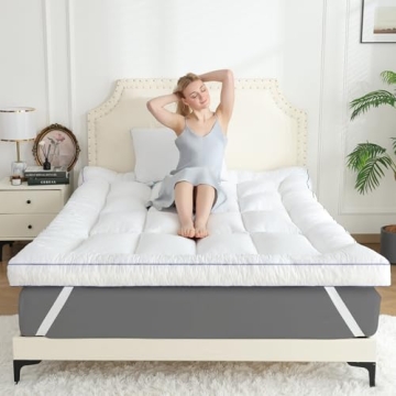 King Size Memory Foam Mattress Topper for Ultimate Comfort