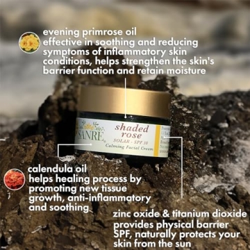 Organic Rose & Coconut Healing Day Cream with SPF 30