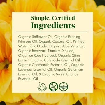 Organic Rose & Coconut Healing Day Cream with SPF 30