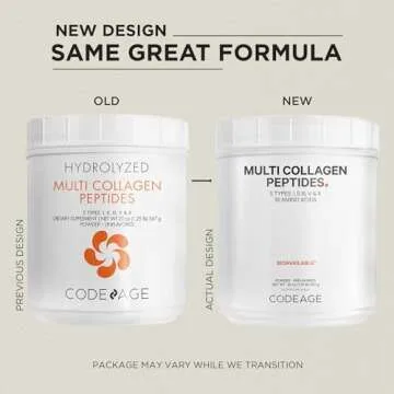 Codeage Multi Collagen Protein Powder Supplement for Vitality