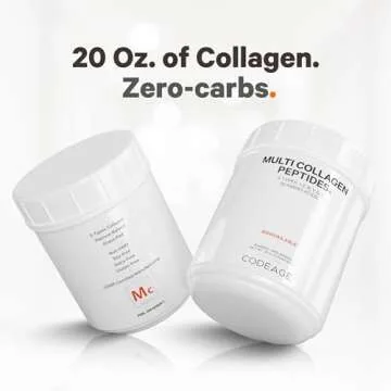 Codeage Multi Collagen Protein Powder Supplement for Vitality