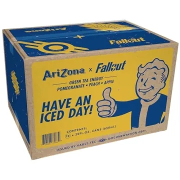 AriZona Fallout Green Tea Energy Drink 12pk Variety Pack