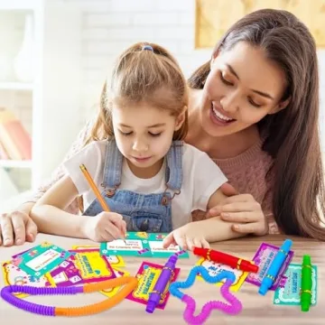 Fun 24 Pack Pop Tubes and Valentine Cards for Kids