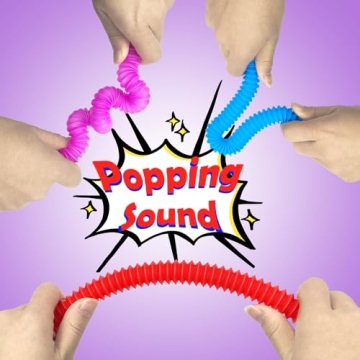 Fun 24 Pack Pop Tubes and Valentine Cards for Kids