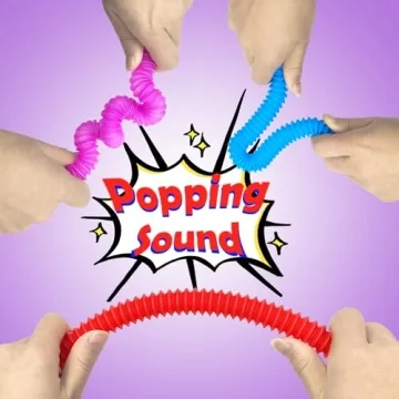 Fun 24 Pack Pop Tubes and Valentine Cards for Kids