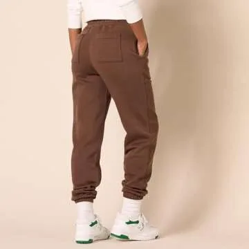 Amazon Essentials Women's Relaxed Jogger (Available in Plus Size), Deep Brown, X-Small