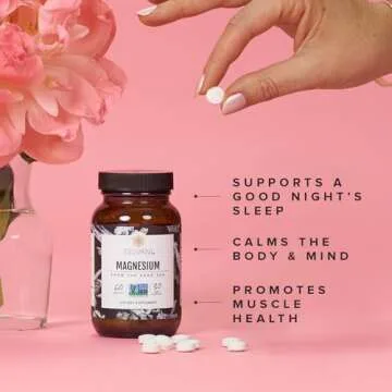 Truvani Magnesium 400mg Oxide Tablets | 60 Tablets | Supports Calm and Sleep, Healthy Bones, Muscle Health, Digestive Health | Non-GMO, Vegan Pills