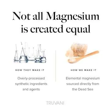 Truvani Magnesium 400mg Oxide Tablets | 60 Tablets | Supports Calm and Sleep, Healthy Bones, Muscle Health, Digestive Health | Non-GMO, Vegan Pills