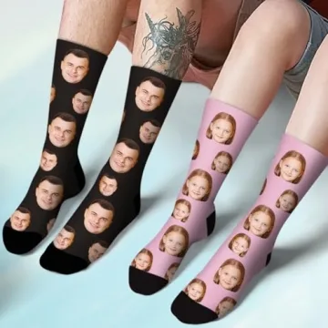 Custom Photo Socks - Personalized Funny Gifts for All