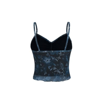 Summer Floral Camisole for Women - Stylish & Trendy Crop Top