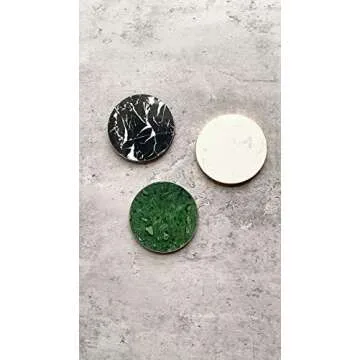 Stylish Black Marble Wireless Charger for Fast Charging