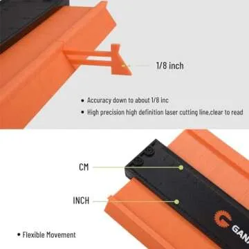 Contour Gauge with Lock for Precise DIY Projects