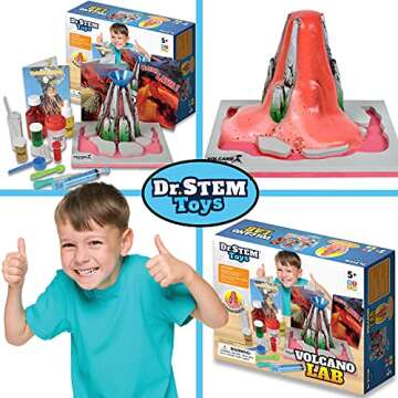 Dr. STEM Toys Volcano Making Experiment Science Lab Kit