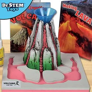 Exciting Dr. STEM Volcano Experiment Kit for Kids