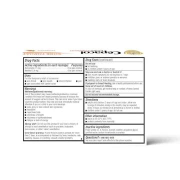 Cepacol Honey Lemon Sore Throat Lozenges - Maximum Numbing Relief